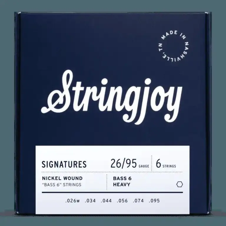 Stringjoy Signatures | Bass VI Balanced 26-95 Nickel Wound Guitar Strings