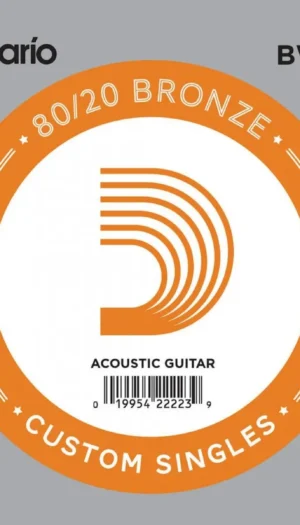 D'Addario BW059 Bronze Wound Acoustic Guitar Single String .059