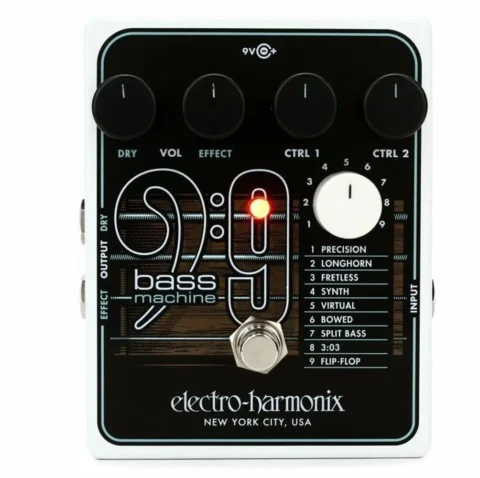 Electro-Harmonix Bass9 Bass Machine Guitar Effects Pedal