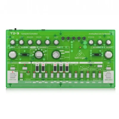 Behringer TD-3-LM Analog Bass Line Synthesizer - Lime