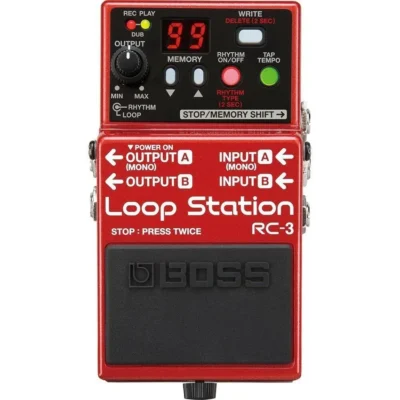 Boss RC-3 Loop Station Looper Guitar Effects Pedal ( Discontinue )