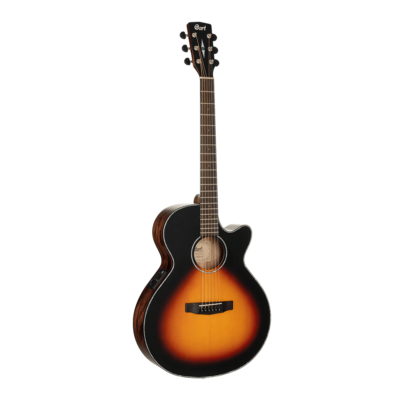 Cort SFX-E Acoustic-Electric Guitar w/ Cutaway - 3 Tone Satin Sunburst