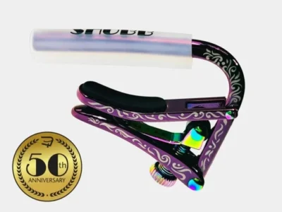 Shubb Capo 50th Anniversary Violet Sky C1vs Steel String Acoustic / Electric Capo