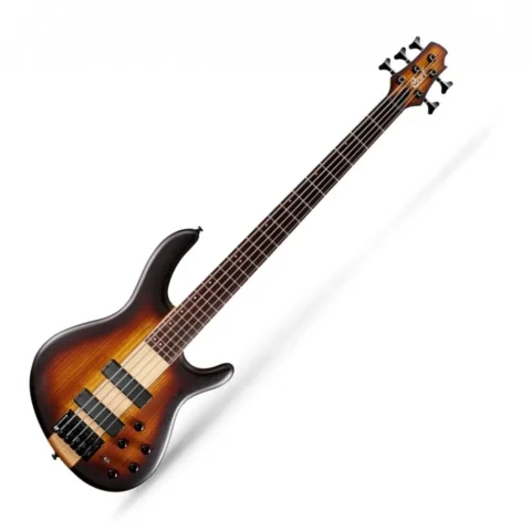 Cort C5 Plus ZBMH OTAB 5-String Bass - Tobacco Burst