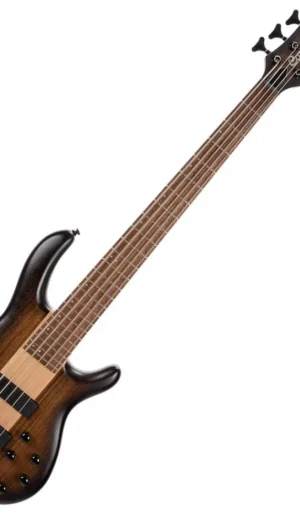 Cort C5 Plus OVMH ABB 5-String Bass - Antique Brown Burst