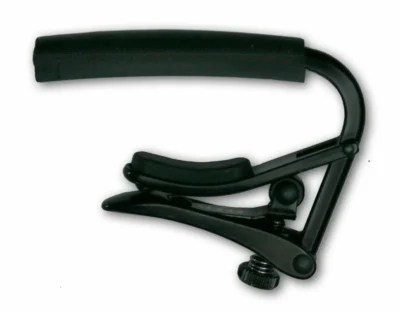 Shubb C3K Capo Noir 12-String Guitar Capo, Black Chrome