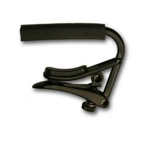 Shubb Electric Steel String Guitar Capo 7.25 inch Radius Black C4K