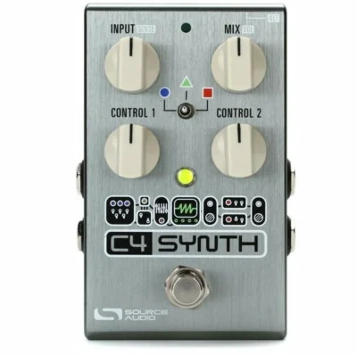 Source Audio C4 Synth Pedal Modular Synth Pedal for Guitar and Bass