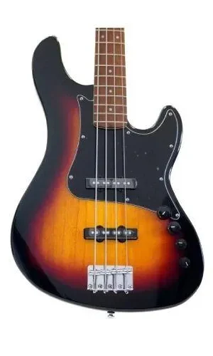 Cort GB34JJ 3TS 4 String Bass Guitar - Vintage Sunburst