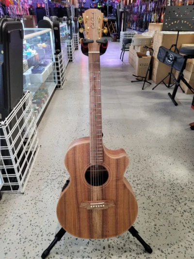 Cole Clark Angel 2 Acoustic / Electric Guitar Solid Blackwood Front back and sides
