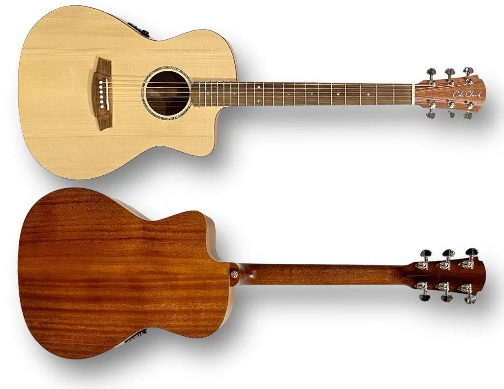 Cole Clark SAN1EC-SMAH Studio Grand Auditorium Acoustic - Spruce / Mahogany
