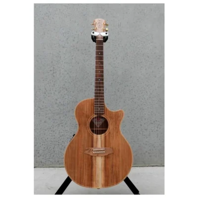 Cole Clark TL2EC-BLBL Thin Line Acoustic Electric Guitar with Hard Case
