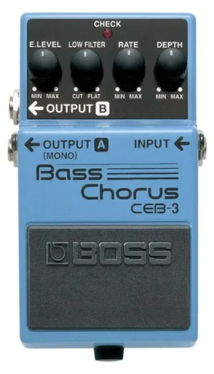 Boss CEB-3 Bass Chorus Bass Guitar Effects Pedal