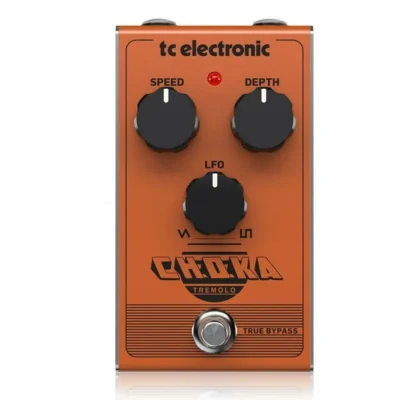 TC Electronic Choka all Analog Vintage Flavoured Tremolo Guitar Effects Pedal