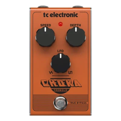 TC Electronic Vintage-Flavored All-Analog Choka Tremolo Guitar Effects Pedal