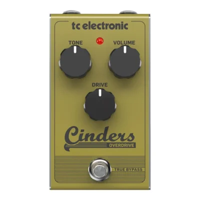 TC Electronic Tube-Like Extremely Responsive Cinders Overdrive Pedal