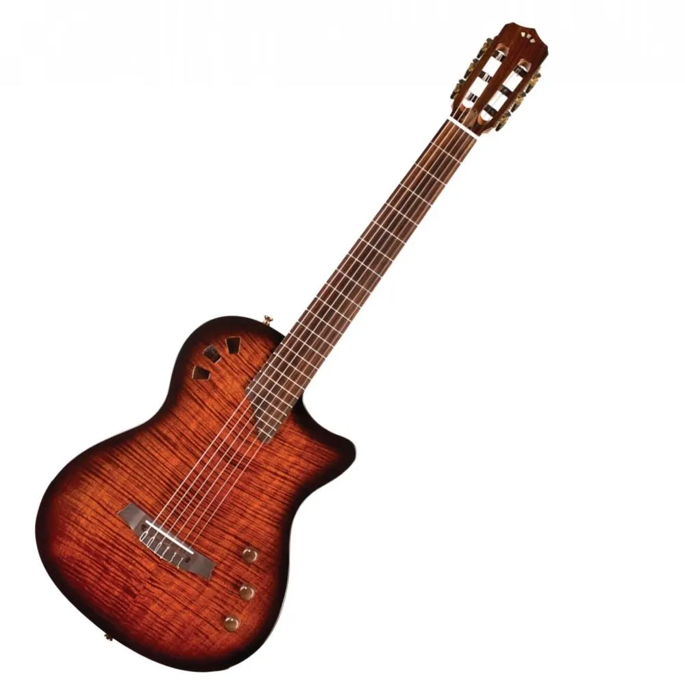Cordoba Stage Thinbody Nylon Acoustic-electric Guitar - Edgeburst