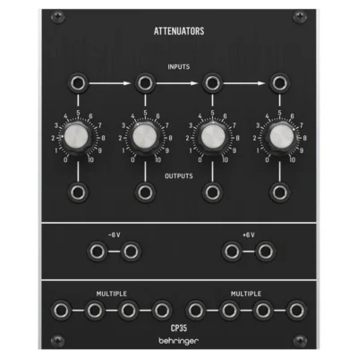 The Behringer Legendary Analog CP35 Attenuators And Multiple Module For Eurorack
