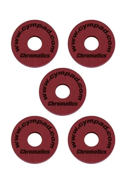 Cympad Chromatic Series Cellular Foam Cymbal Washers - Crimson