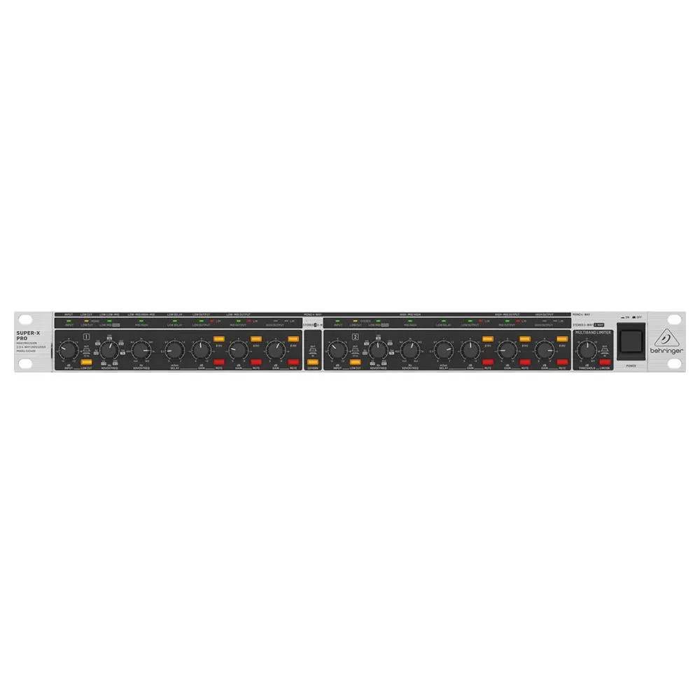 The Behringer Professional High-Precision Super-X Pro CX3400 V2 Crossover