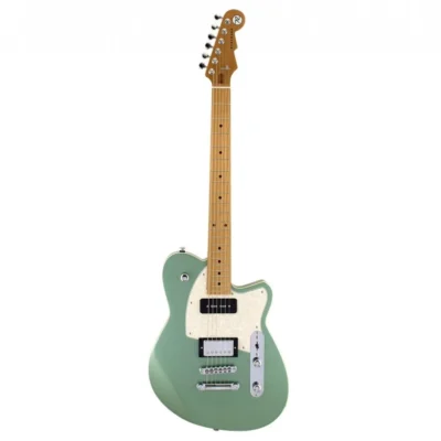 Reverend Double Agent OG Electric Guitar w/Maple Fingerboard - Metallic Alpine