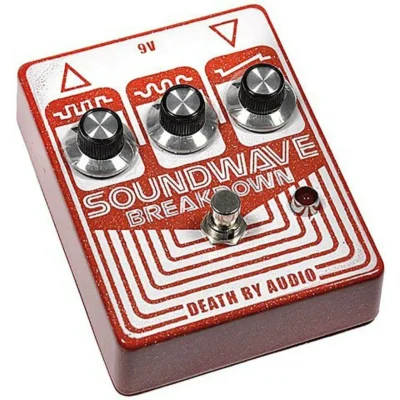 Death by Audio Soundwave Breakdown Fuzz/Distortion Guitar Effects Pedal