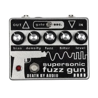 Death by Audio Supersonic Fuzz Gun  Guitar Effects Pedal