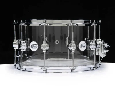 DW Design Acrylic 14 x 8 Snare - Clear