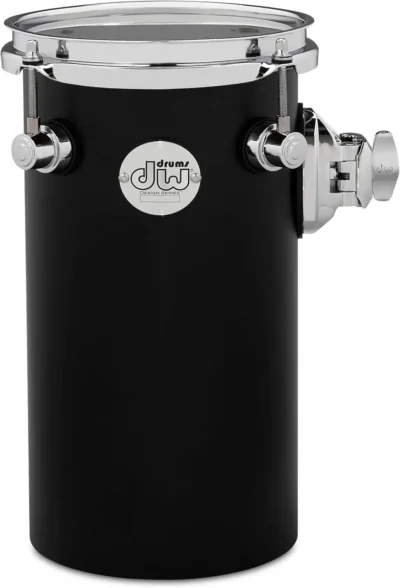 DW Design Series Rata Tom - 16 x 6 inch - Black Satin