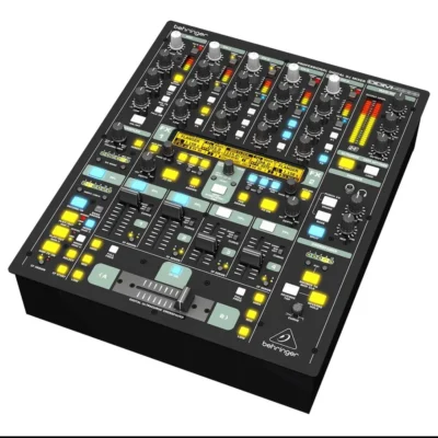 The Behringer Ultimate 5-Channel DDM4000 Digital Pro DJ Mixer With Sampler