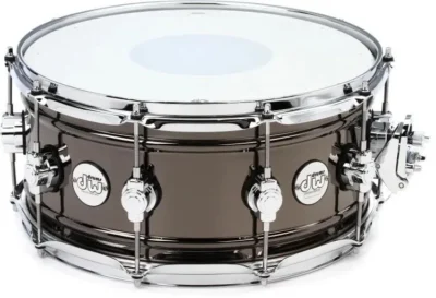 DW Design Series Black Nickel Over Brass 6.5 x 14 Snare