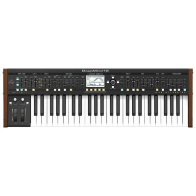The Behringer True Analog 12-Voice DEEPMIND12 Polyphonic Synthesizer