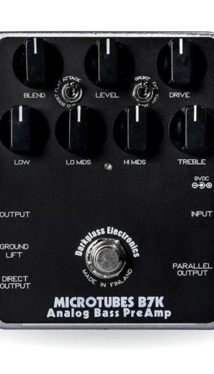 Darkglass Electronics B7K Bass Overdrive Effect Pedal Parallel Output  4-Band EQ
