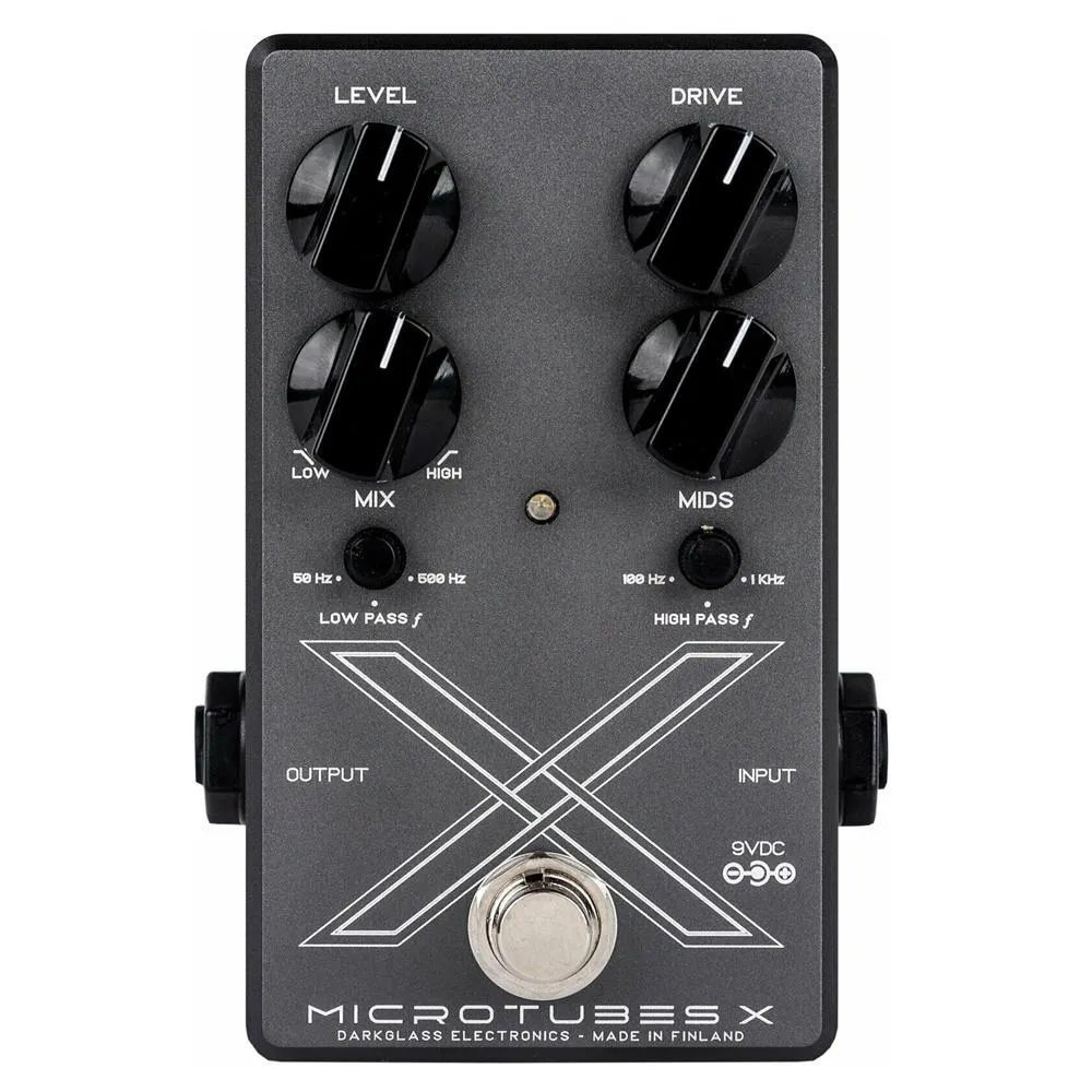 Darkglass Microtubes X Series Overdrive Bass Guitar Effects Pedal