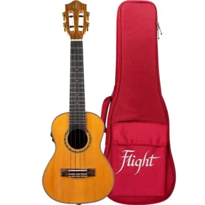 Flight Diana  Tenor Electric-Acoustic Ukulele with Bag