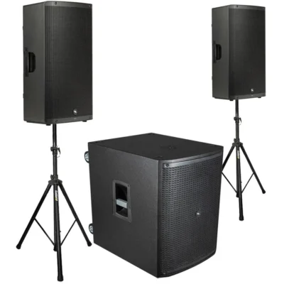 Proel DIVA15A / SUB Pack – 15″ Speakers 18″ Subwoofer + Stands