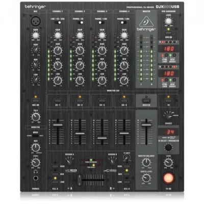 Behringer Pro Mixer DJX900USB 4-channel DJ Mixer