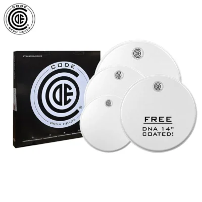 Code DNA Coated PackFusion+ 10,12,16 with FreeDNA coated Snare Head