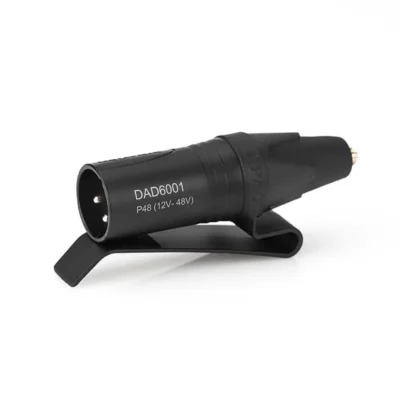 DPA ADAPTER: MICRODOT TO 3-PIN XLR WITH BELT CLIP