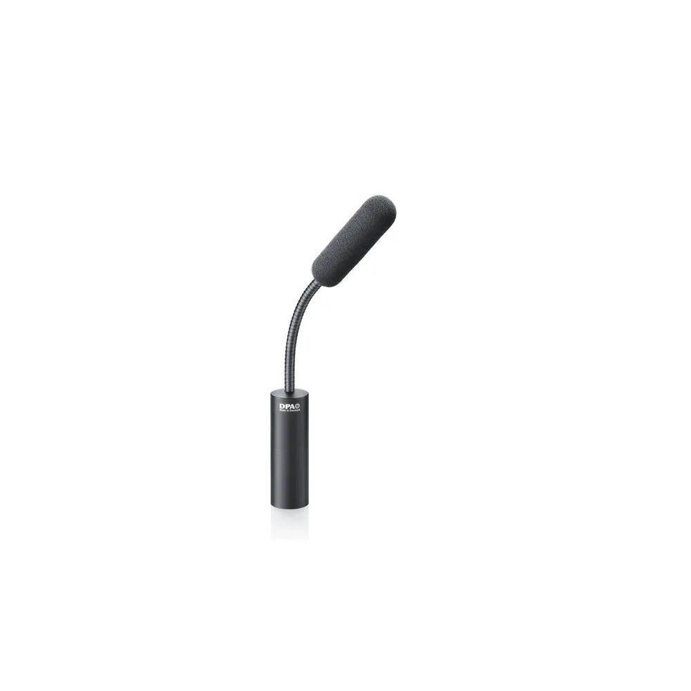 DPA d:sign 4098 Supercardioid Mic, Black, XLR, 15 cm Boom, top and bottom Gooseneck