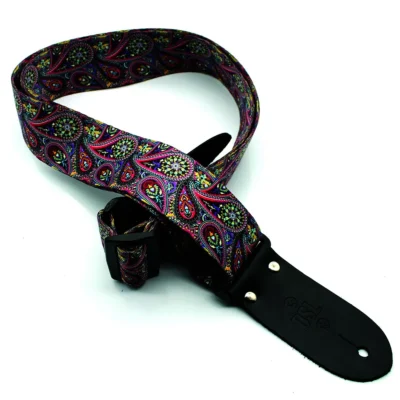 DSL Straps Digital Print Paisley Purple , DP20-PAIS-PURPLE