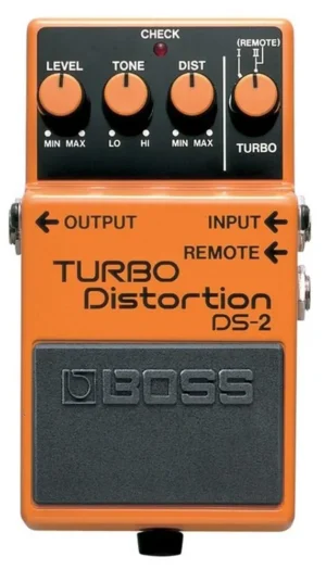 Boss DS2 Turbo Distortion Guitar Effects Pedal