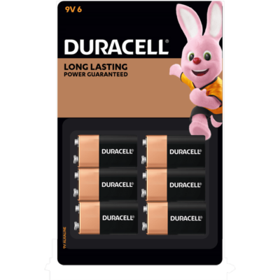 DURACELL Coppertop Long Lasting power 6-Pack