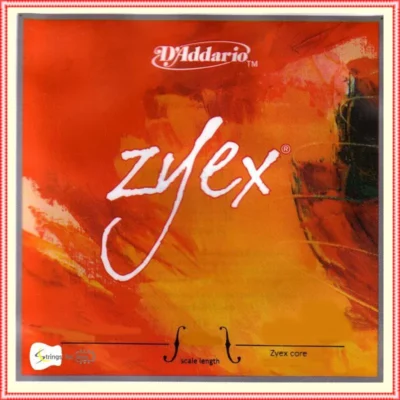 D'Addario DZ310 Zyex Series Violin Strings Set  1/2 Size Medium Tension