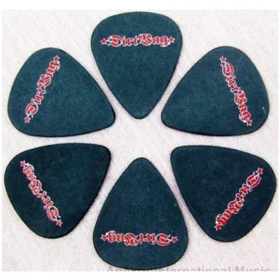 6 Picks Dunlop Tortex Dirtbag Guitar Picks Plectrums Dirtbag 0.88 mm