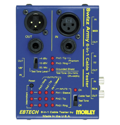 Ebtech CT SwizzArmy 6 in 1 Cable Tester