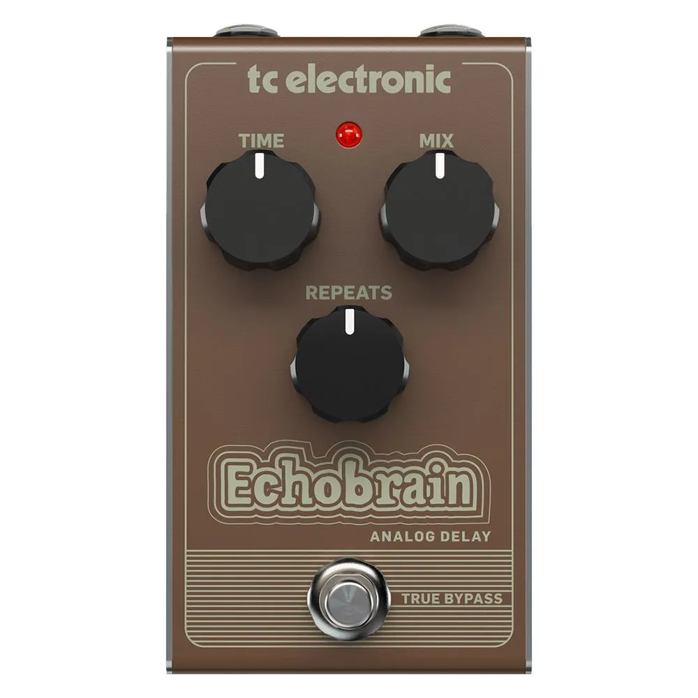 TC Electronic Vintage-Style Echobrain Analog Circuit Delay Guitar Effects Pedal
