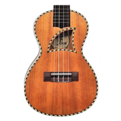 Eddy Finn EF-15-C Solid Mahogany Concert Ukulele Fishbone Binding EF-15C