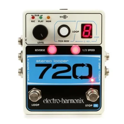 Electro-Harmonix  720 Stereo looper  with 10 Loops Guitar effects pedal