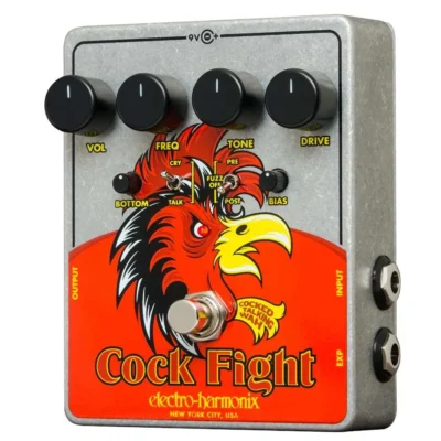 Electro-Harmonix Cock Fight  Cocked Talking Wah and Fuzz Pedal